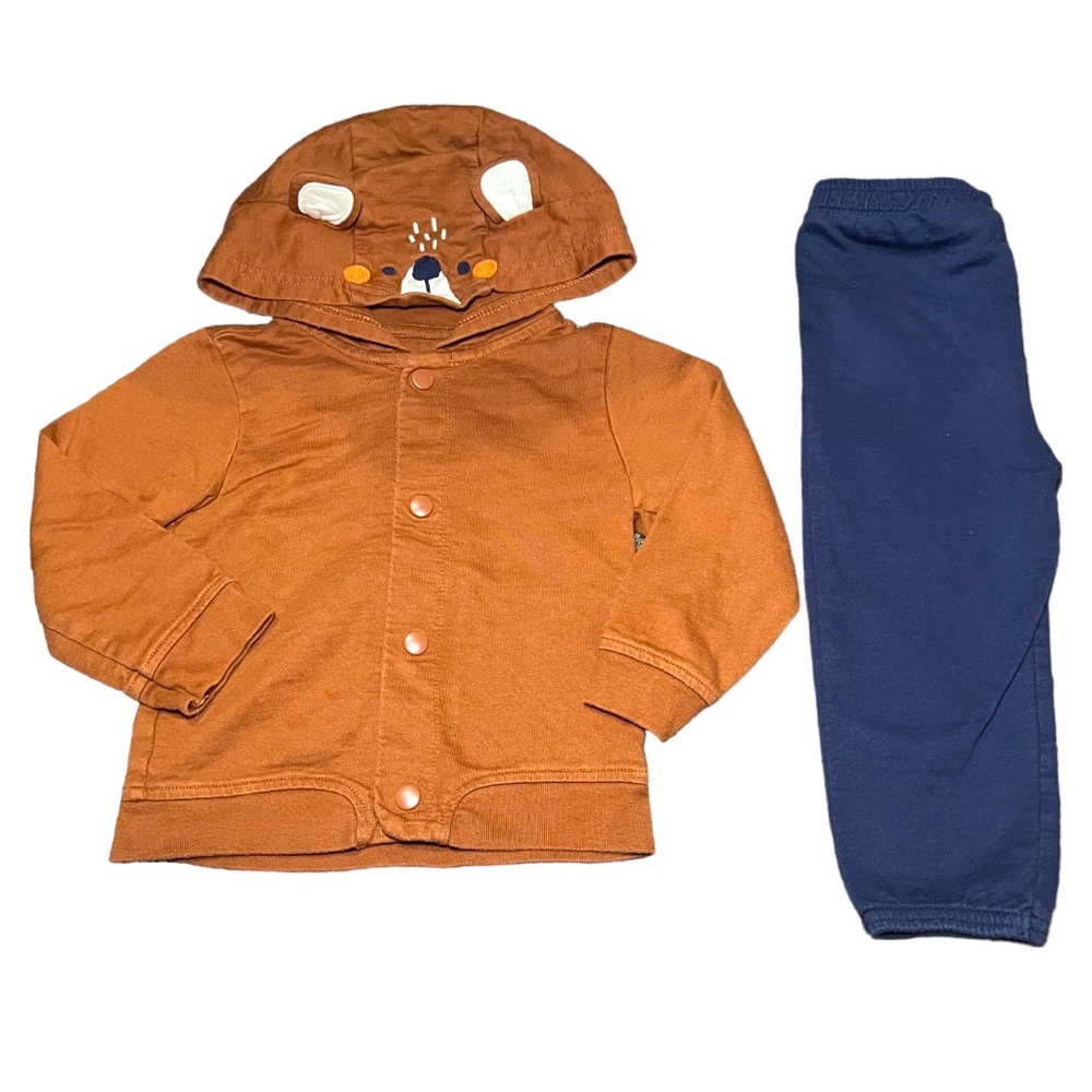 Baby Place Bear 2-Piece Coordinated Set Jacket & Pants - Size 18-24 Months